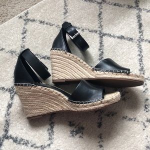 Vince Camuto Black espadrilles size 8.5